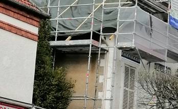 Chantier toiture Fontainebleau