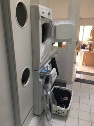 Buanderie avant travaux de création de salle d'eau - Nantes 44