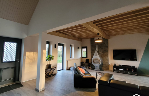 Rénovation maison - séjour