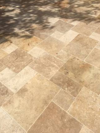 Terrasse en OPUS travertin - Nantes 44