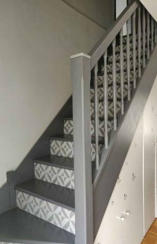 Rénovation d'un escalier (91)