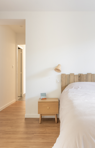 Extension de maison avec ossature et bardage bois à Vertou