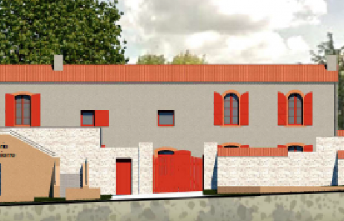 Rénovation d'une bâtisse au sud de Nantes pour créer 5 gîtes