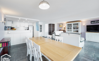 Cuisine ouverte sur séjour