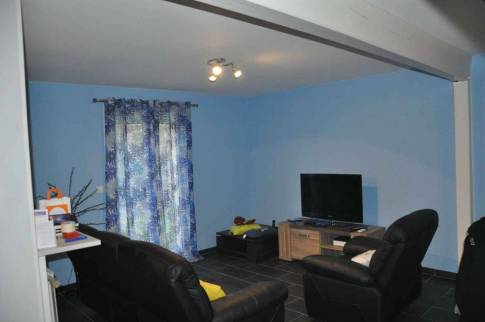 Nouvel aménagement de salon dans une maison rénovée - Combs-la-Ville 77380