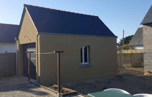 réalisation d'un garage à Saint-Lunaire