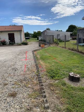 Préparation du chantier d'assainissement individuel - Montauban 82000