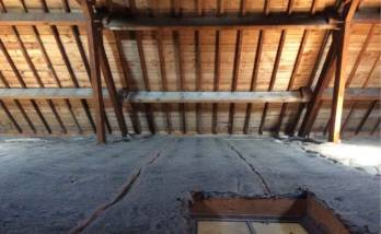 Renforcement de la charpente 