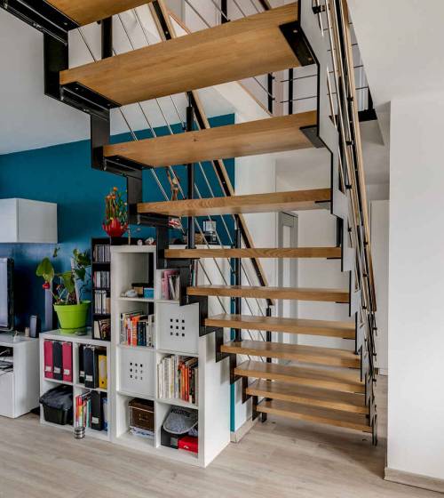 Installation d'un escalier à Asnières sur seine