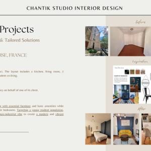 Design 100 % à distance pour colocation – Caroline HUE à Béziers