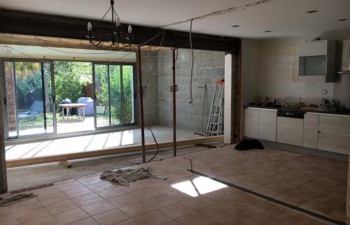  Agrandissement de maison à Bouguenais - avant les travaux