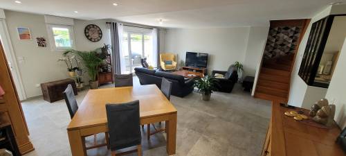 Nouvel aménagement de salon dans une maison rénovée - Brie-Comte-Robert 77170