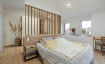 Création d'une suite parentale dans une surélévation à Vertou (44120) - espace nuit