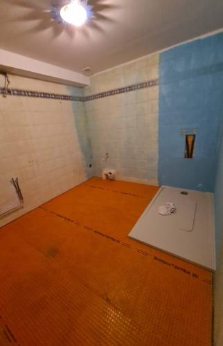 Rénovation de salle de bain : travaux