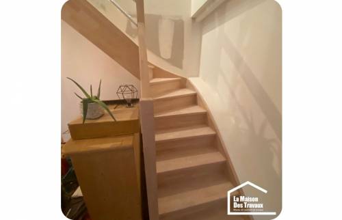 installation d'un escalier 