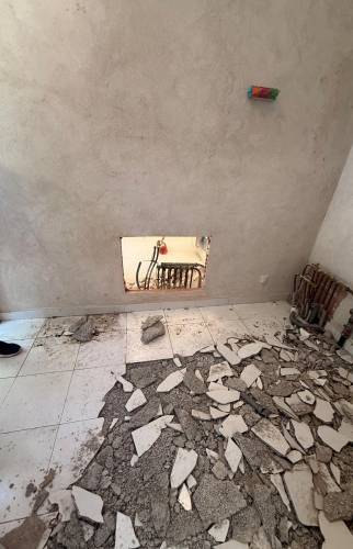 Dépose reveêtement