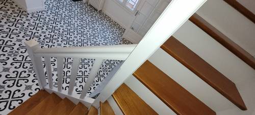 L'escalier et l'entrée