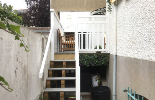 Création d'une terrasse