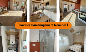 Aménagement intérieur d'appartement T2 dans un ancien garage - Montauban 82000