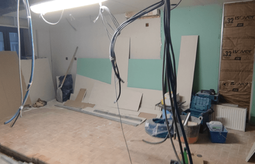 Rénovation d’une maison à Vénérieu (38460)