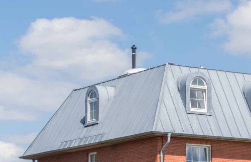 Façade et toiture après surélévation - Nantes 44