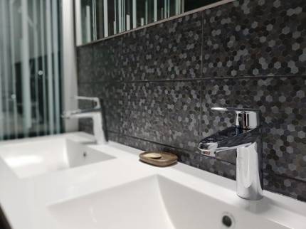 Crédence originale salle de bain Libourne