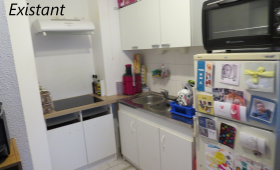 Cuisine avant travaux de rénovation