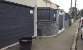 Installation de nouveaux portail et clôture