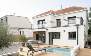 Modification de la structure et rénovation totale d'une maison nantaise à Vertou