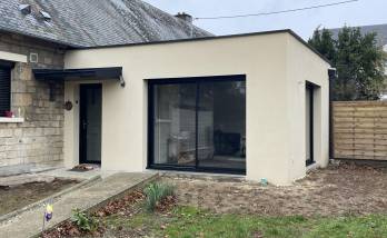Nouvelle extension sur le jardin (Caen)