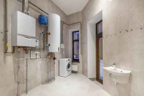 chaufferie renovee - La Maison Des Travaux