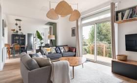 Extension rénovation de maison à Vertou-salon