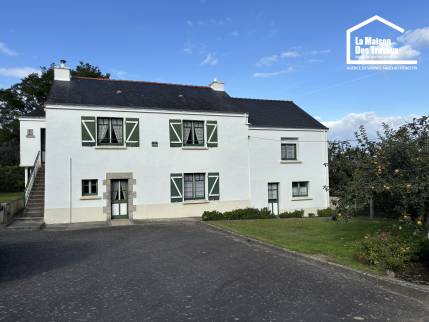 Avant ravalement maison Bretagne Sud