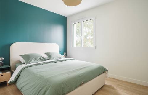 Surélévation d'une maison de 70m2- Vertou-chambre