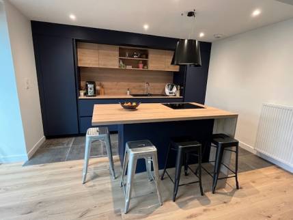 Nouvelle cuisine équipée dans une maison en rénovation - Nantes 44