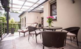 Extension terrasse sur pilotis avec vitrage toiture verre armé - Aubagne - 13400 -