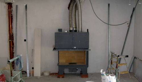 Travaux de pose de cheminée avec insert - Mormant 77220