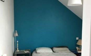 Chambre à coucher - Aménagement de combles à Vertou  (44) de 65 m²