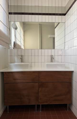 Salle de bain, double vasque