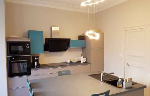 nouvelle cuisine bicolore 