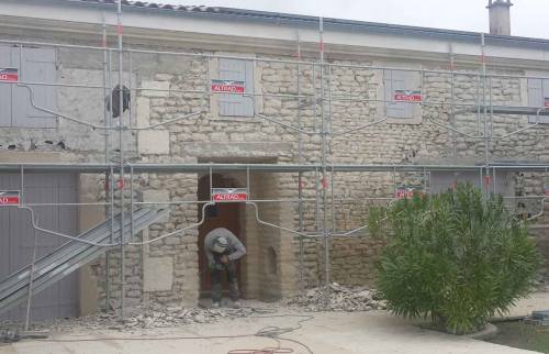 Pendant travaux