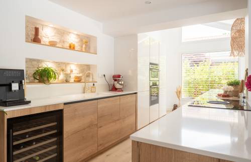 Rénovation complète d'une maison à Basse-Goulaine-cuisine