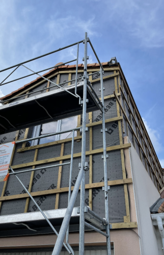 Création d'une surélévation à Rezé - début des travaux