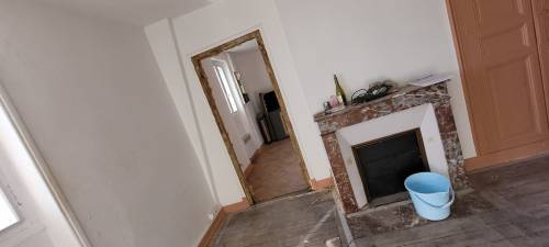 Le nouvel accès à la chambre depuis le salon