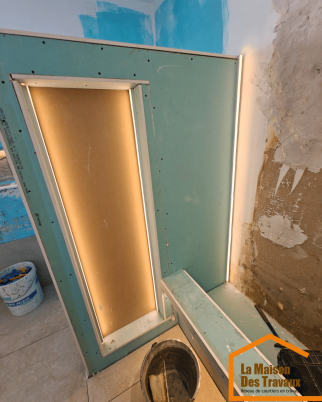 travaux salle de bains
