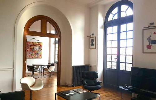 Rénovation appartement intra-muros Saint-Malo (séjour)