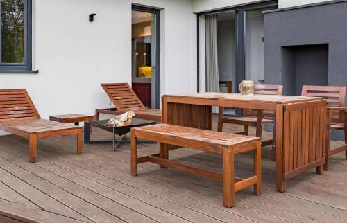 aménagement de terrasse dans une maison