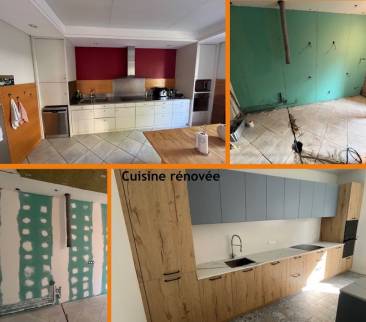 Rénovation de maison avec modernisation de la cuisine - Nantes 44000