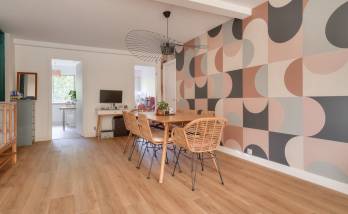 Le papier peint du séjour