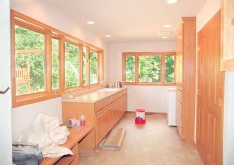 Agrandir buanderie cuisine